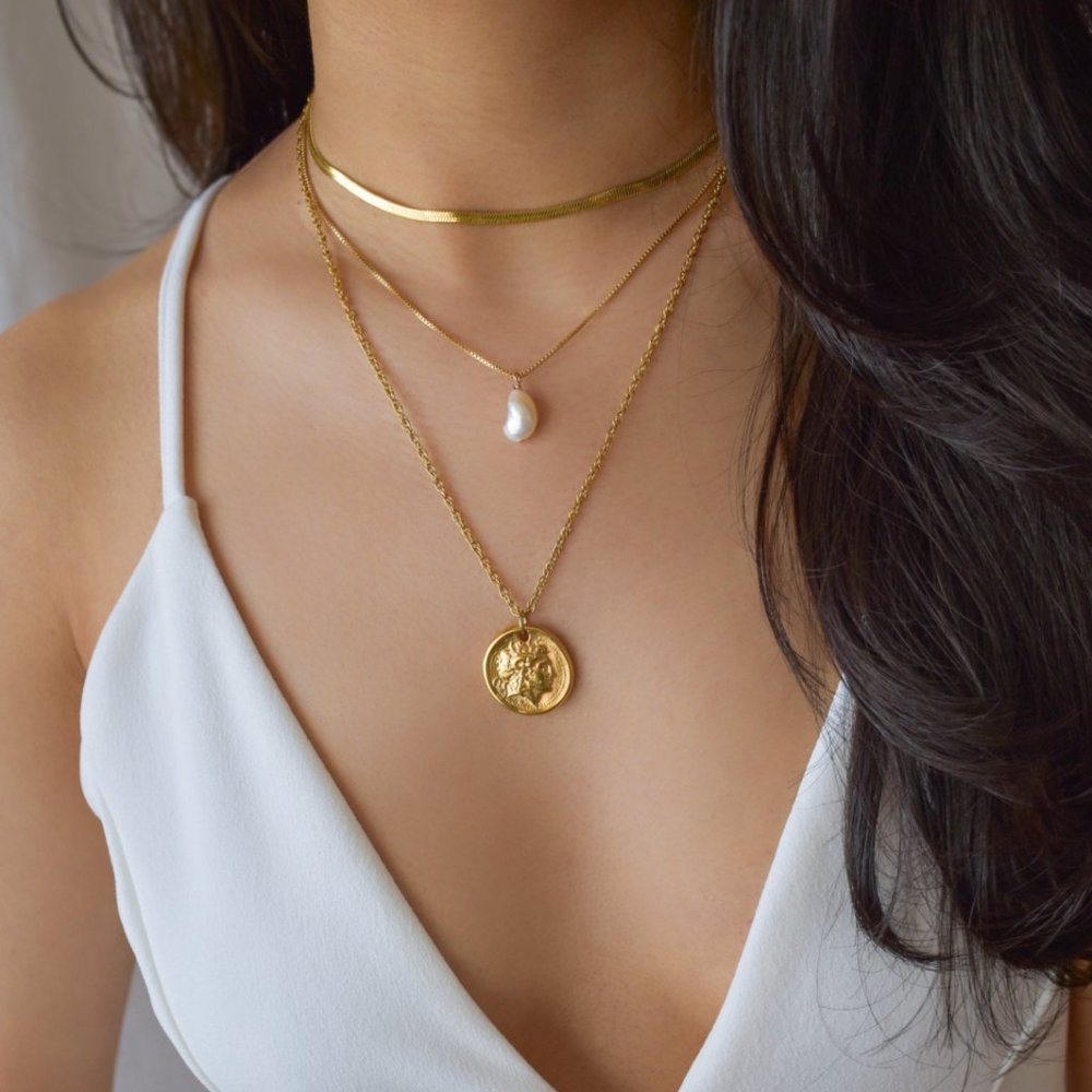 Baroque Pearl Necklace